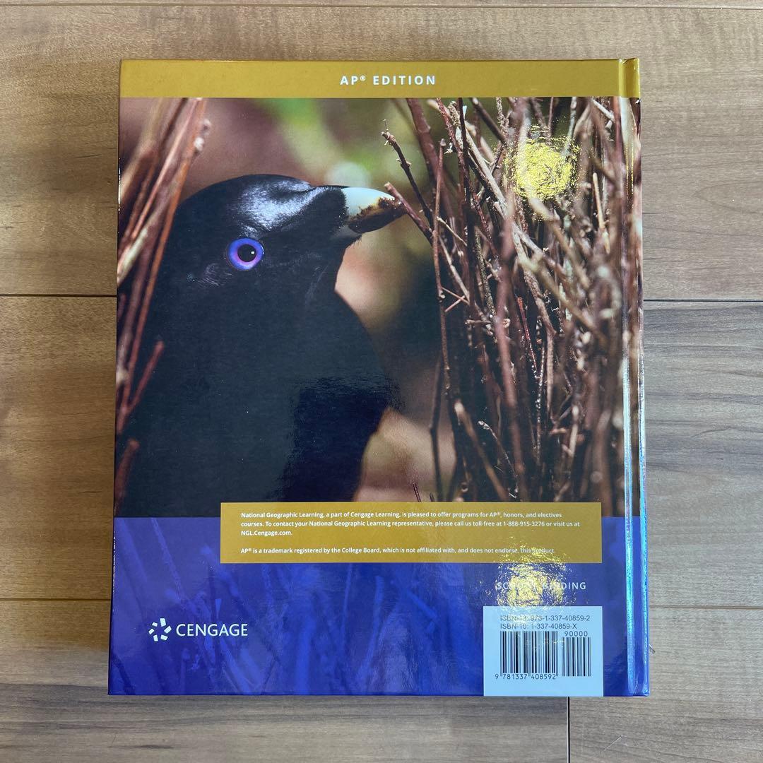 【未使用】Biology 15th AP edition生物　洋書ハードカバー