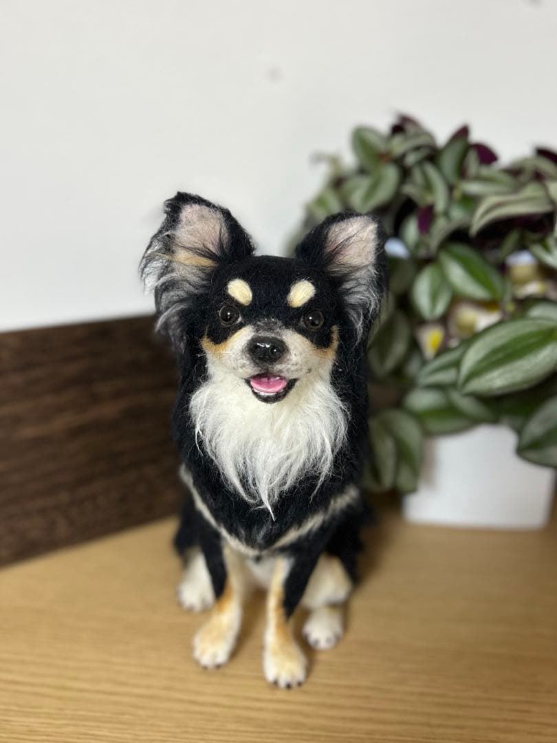ちゃみ様購入用　羊毛フェルト チワワ