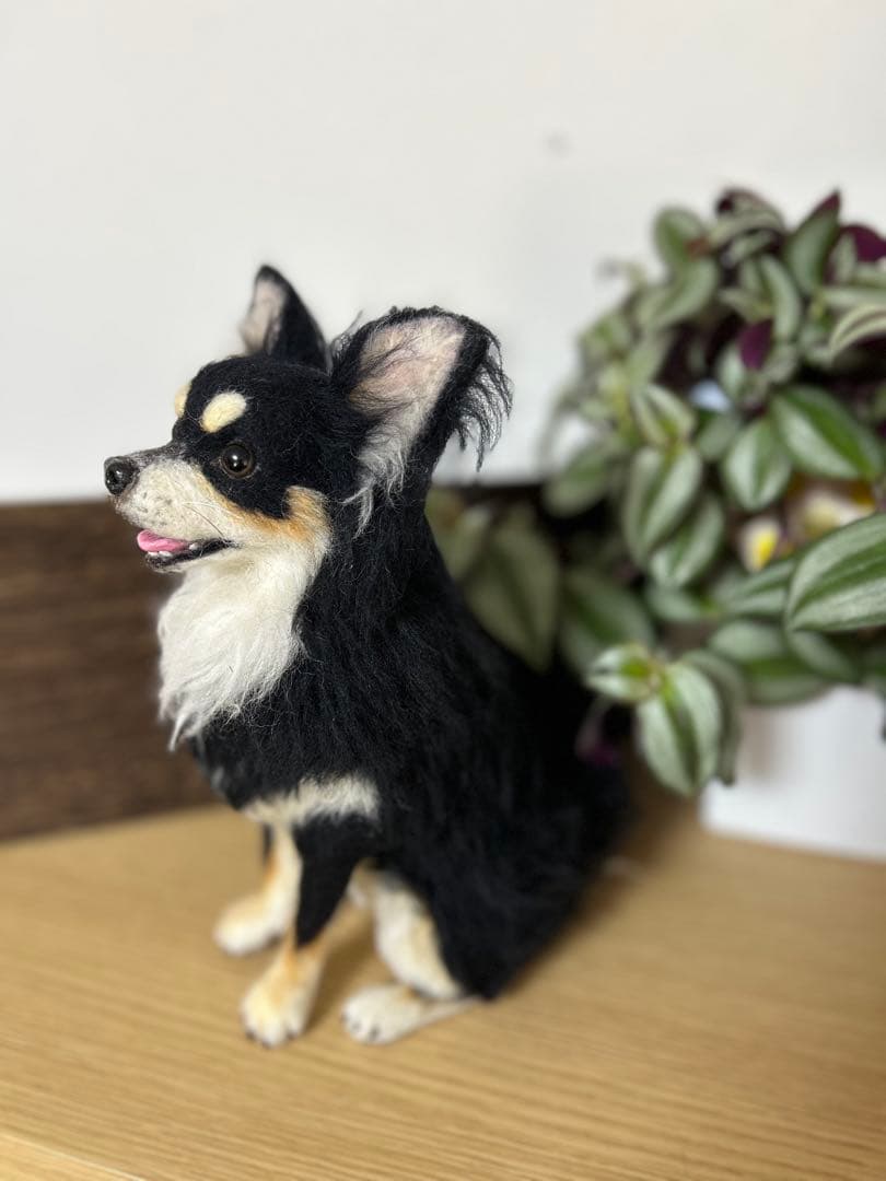 ちゃみ様購入用　羊毛フェルト チワワ