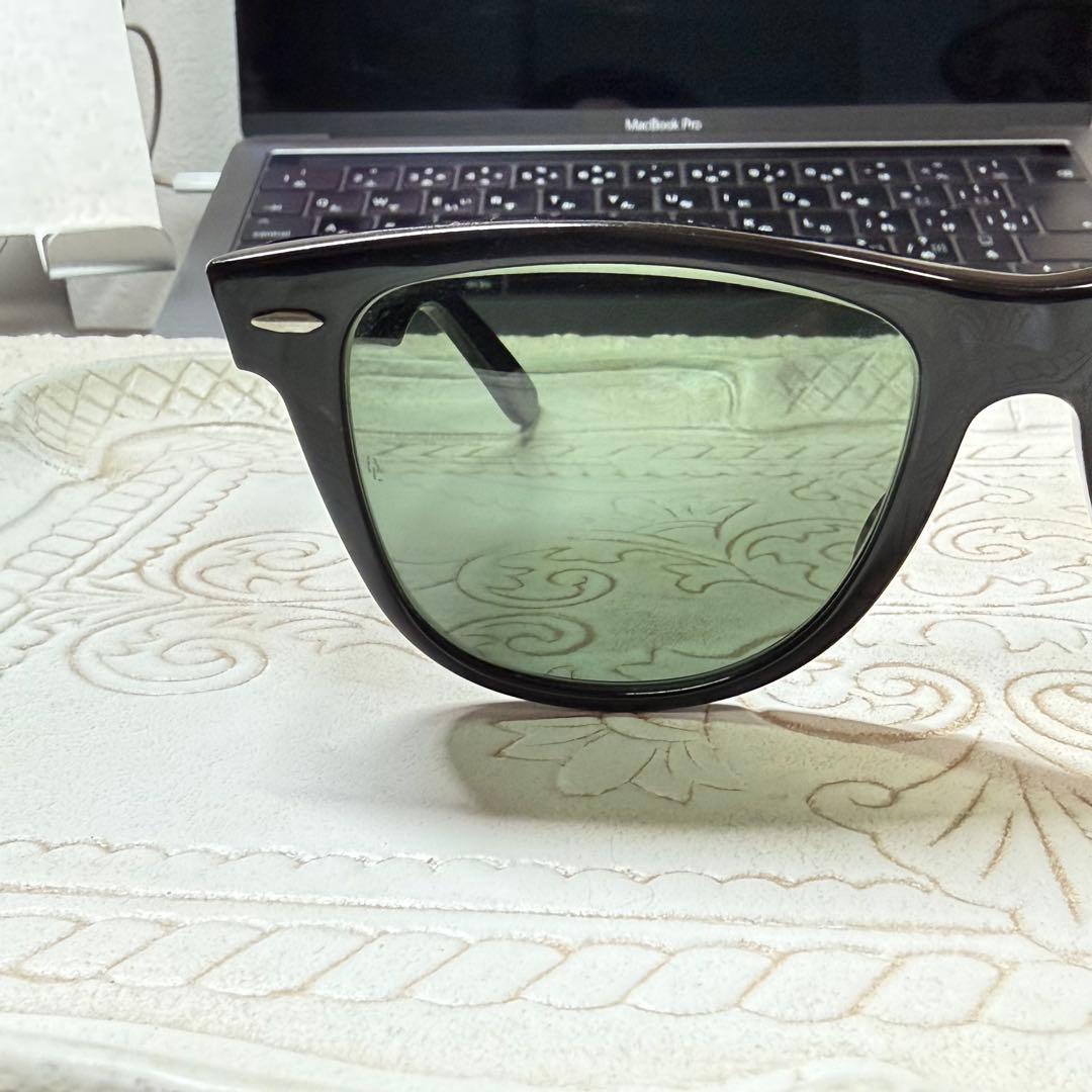 Ray Banレイバン ブラックフレーム グリーンレンズ サングラス
