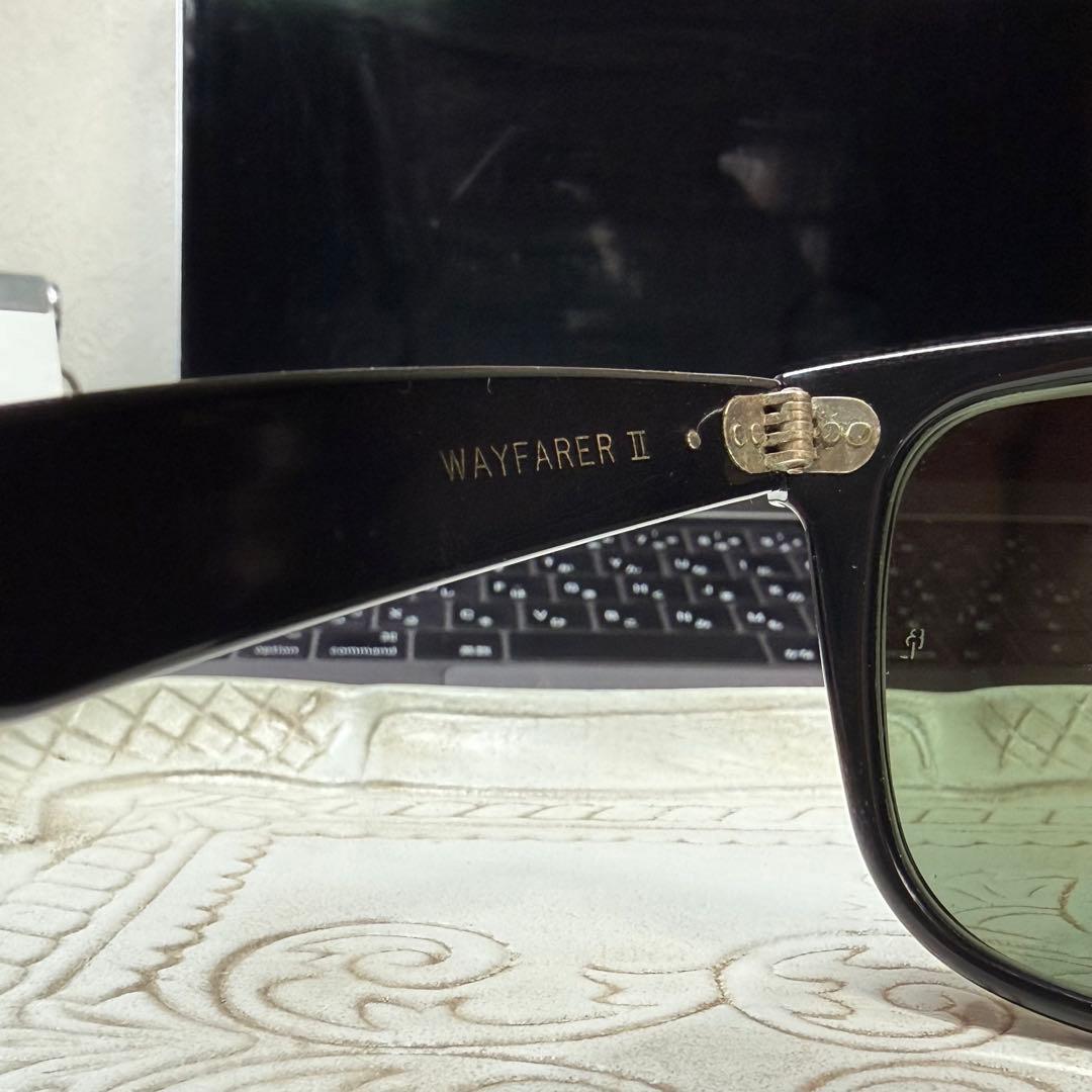 Ray Banレイバン ブラックフレーム グリーンレンズ サングラス