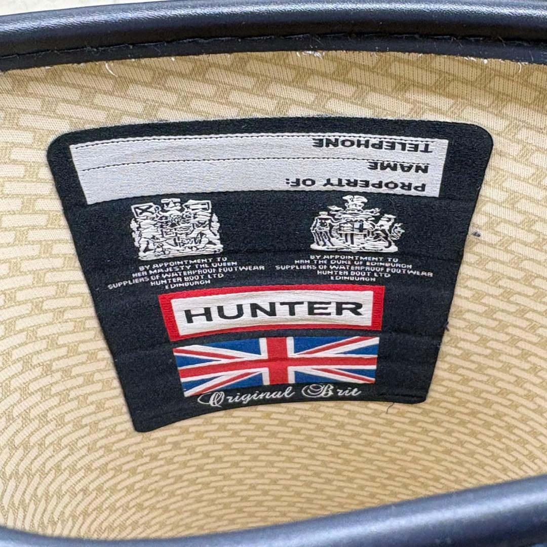 【美品】Hunter ハンター レインブーツ ユニオンジャック UK4 限定品