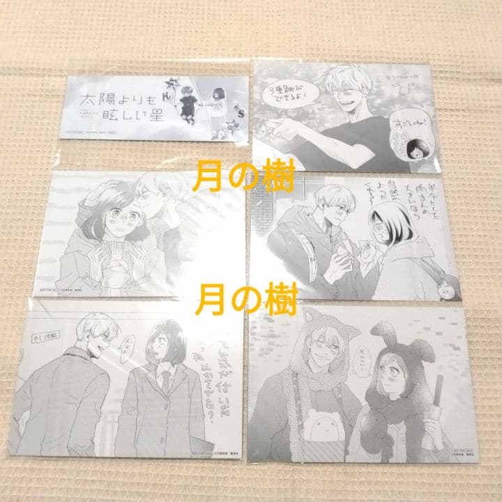 太陽よりも眩しい星 河原和音 1巻〜13巻 全巻セット イラストカード 特典