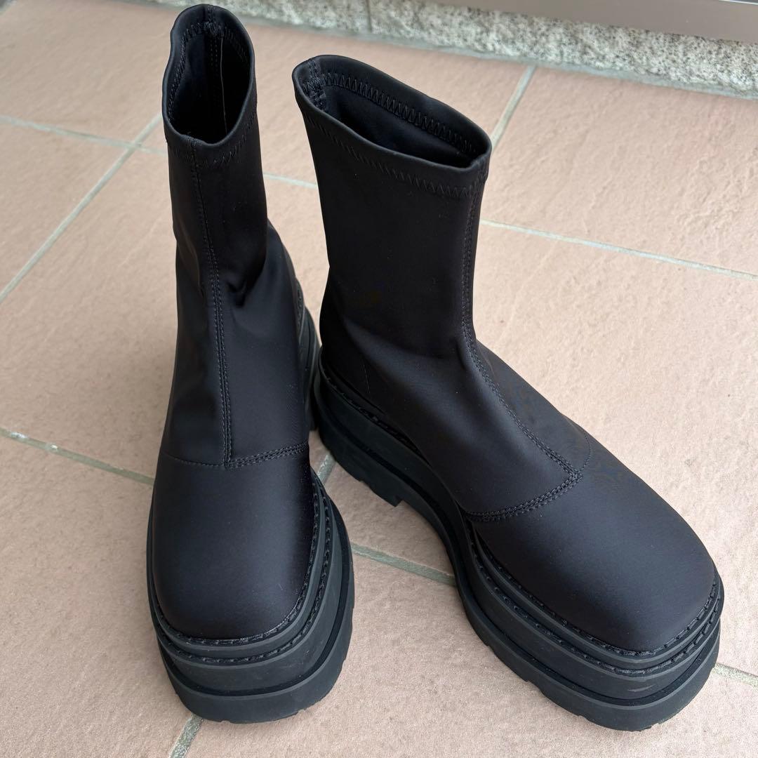 Darich ダーリッチ 美品 ウルトラストレッチフラットショートブーツ L