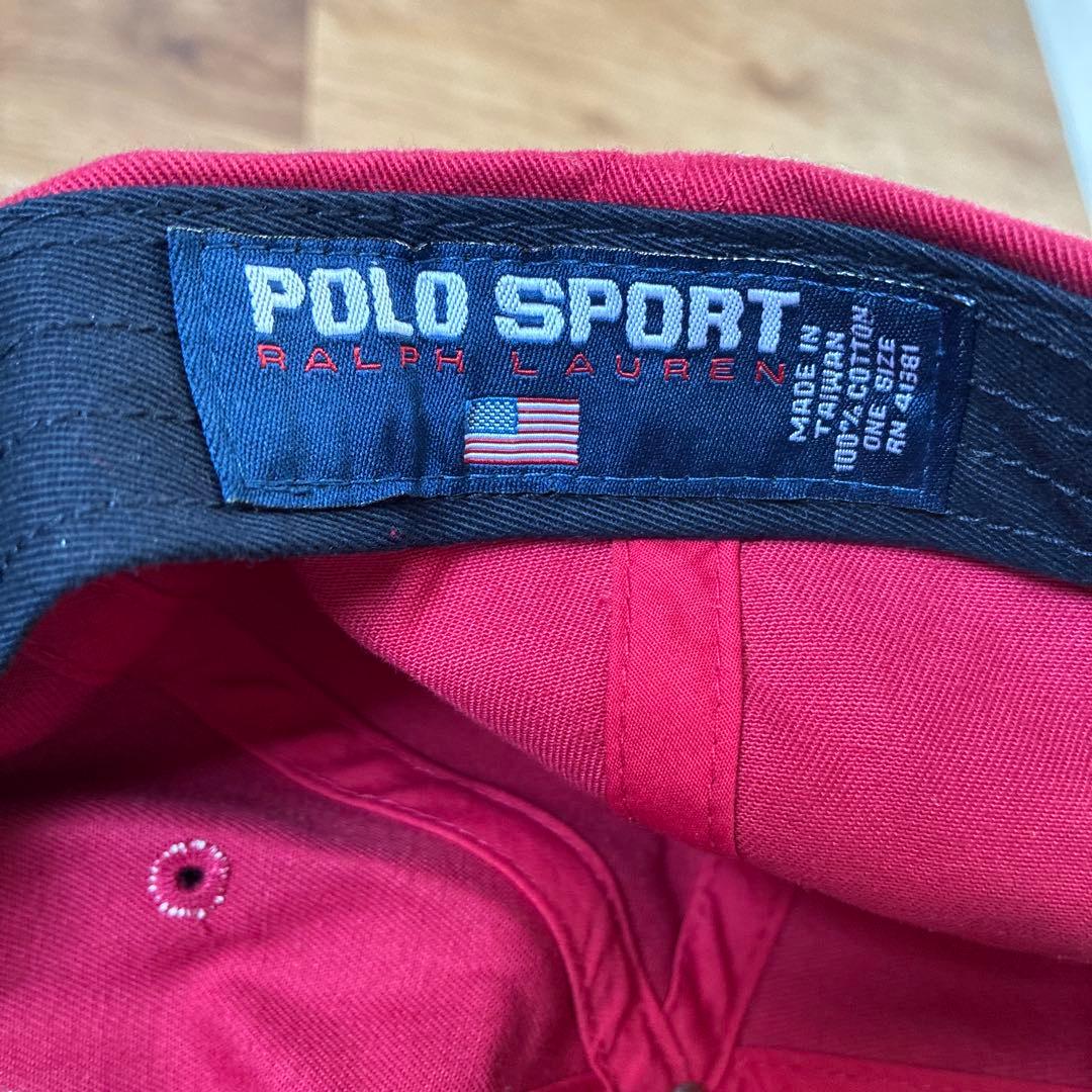 POLO SPORT キャップ　フリーサイズ