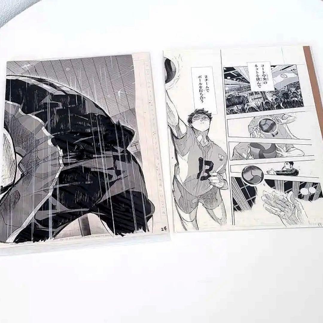 【おまけつき】週刊少年ジャンプ 33/34号　ハイキュー!!最終話　複製原画