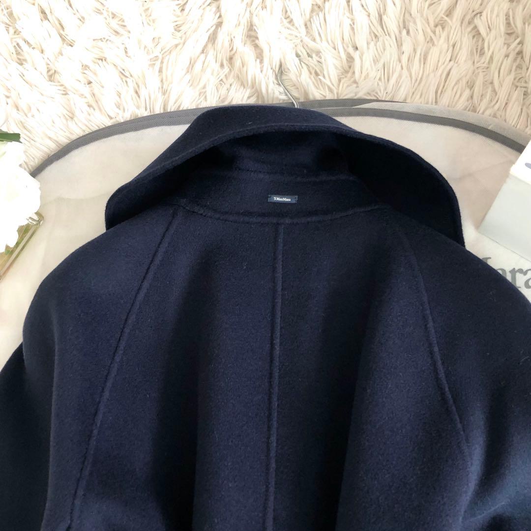 新品タグ付【'S MAX MARA】クチートアマーノ　ミッドナイトブルーネイビー