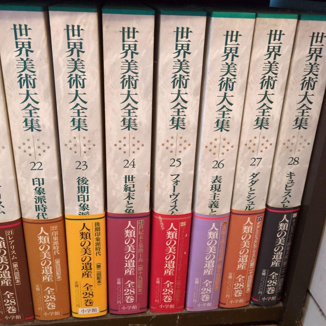 ②　世界美術全集【７巻〜12巻】　全28巻＋別巻