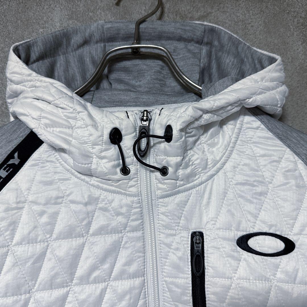 OAKLEY オークリー 中綿 切り変え フードジャケット フルジップ ウェア