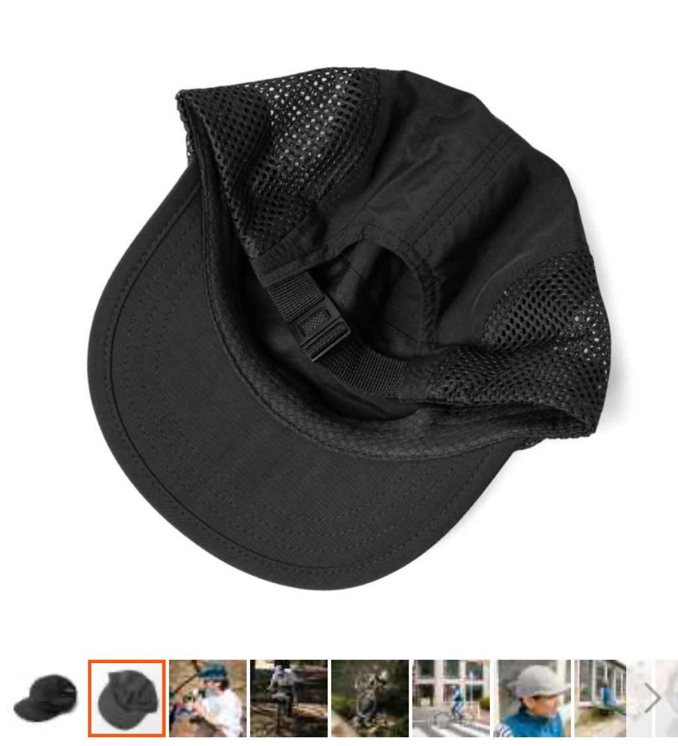 帽子 BLUE LUG bicycle duckbill cap black/mesh