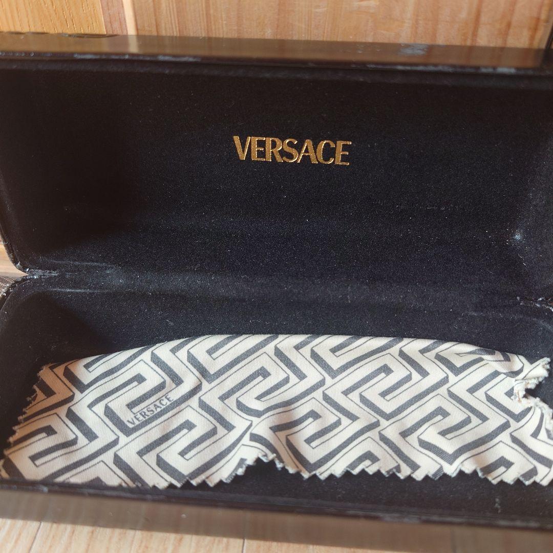 VERSACE ブラウン サングラス ケース付き
