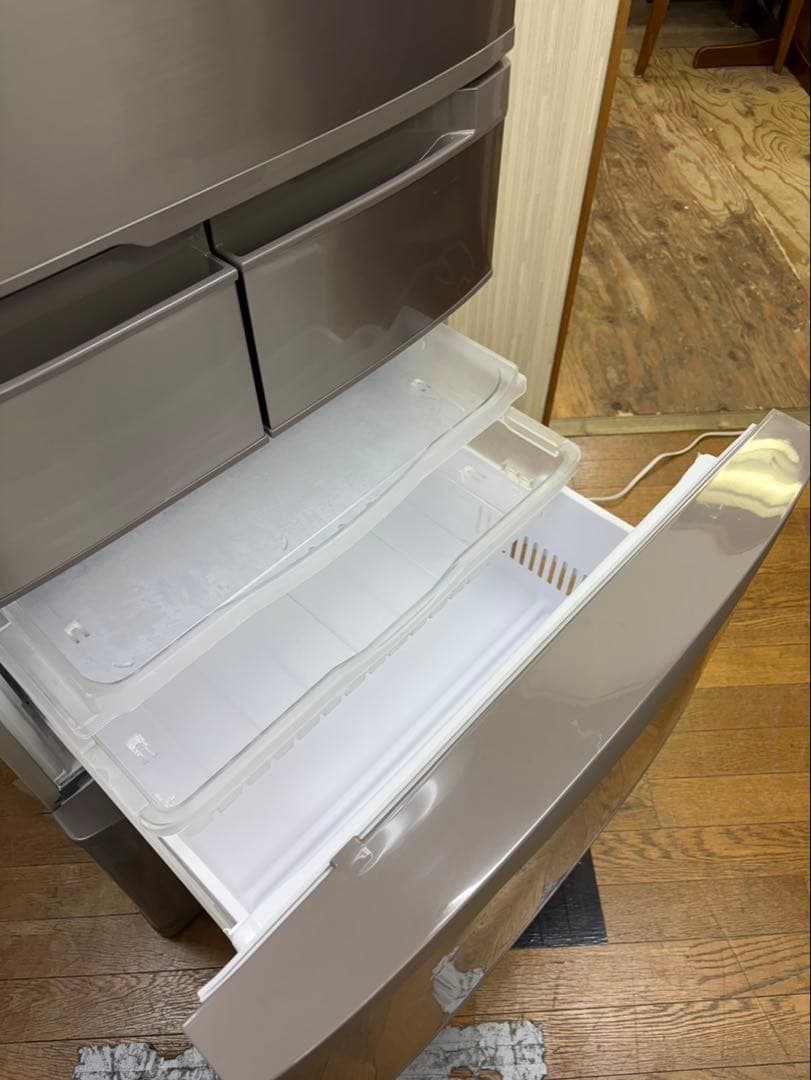 R2 5ドア HITACHI 2017年 401L R-K40G(SN) 冷蔵庫