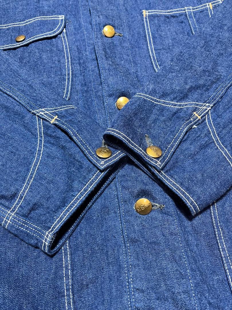 【美品】オアスロウ orslow 50's COVE RALL ビンテージ