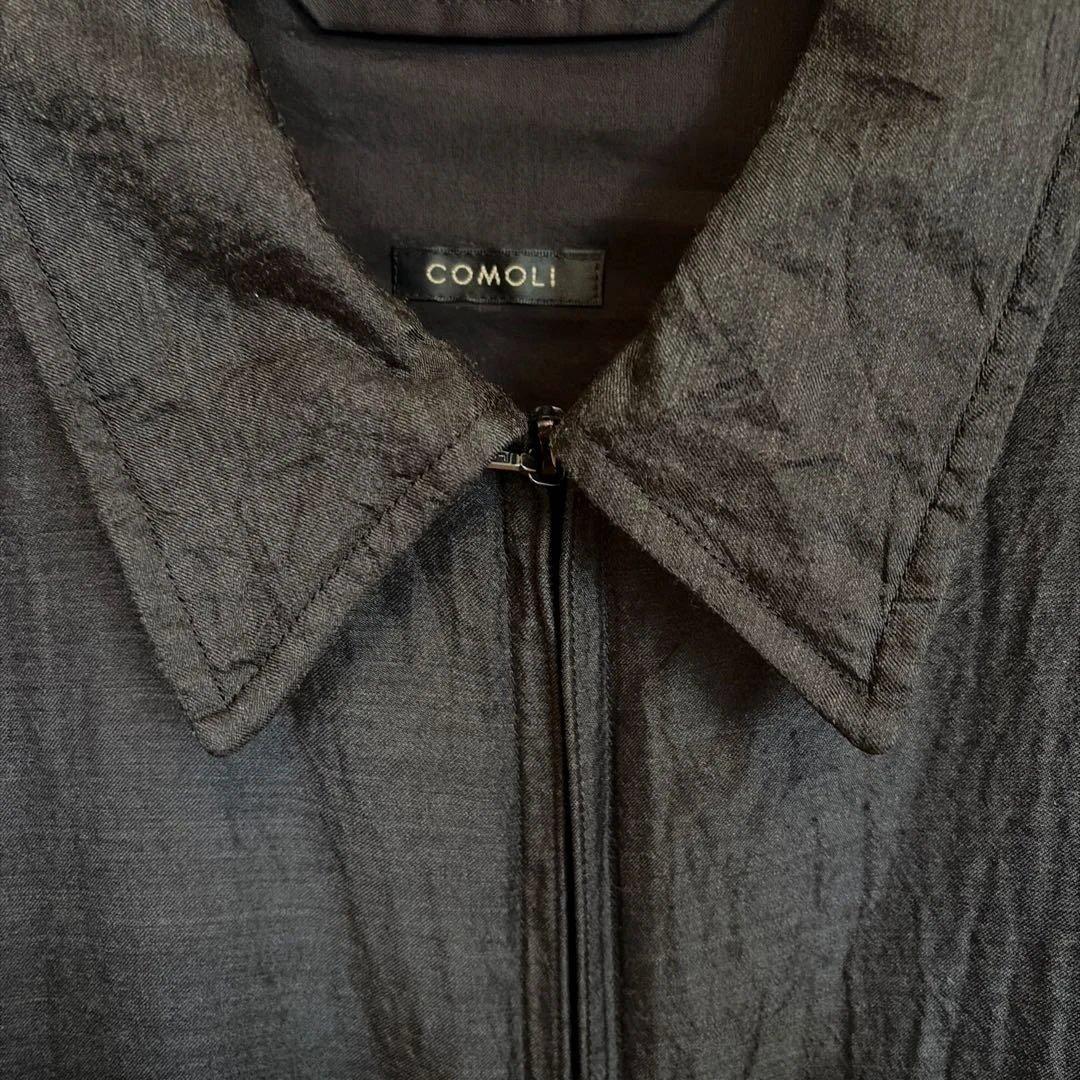 24AW COMOLI ウールシルクスイングトップ　サイズ1