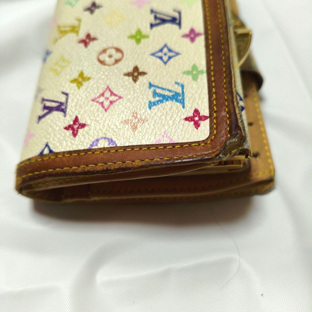 Louis Vuitton モノグラム・マルチカラー 二つ折り財布 がま口