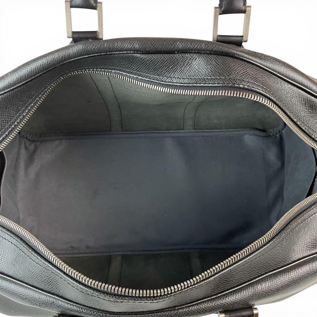 【美品】ルイヴィトン タイガ 旅行鞄 黒 ブラック ボストンバッグ レザー