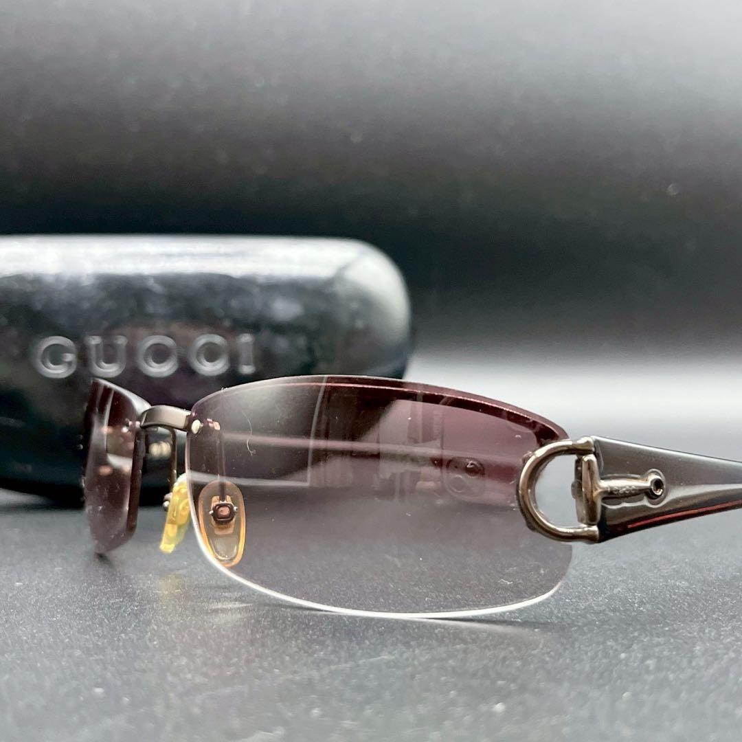 小物 00s GUCCI archive sunglasses horse bit