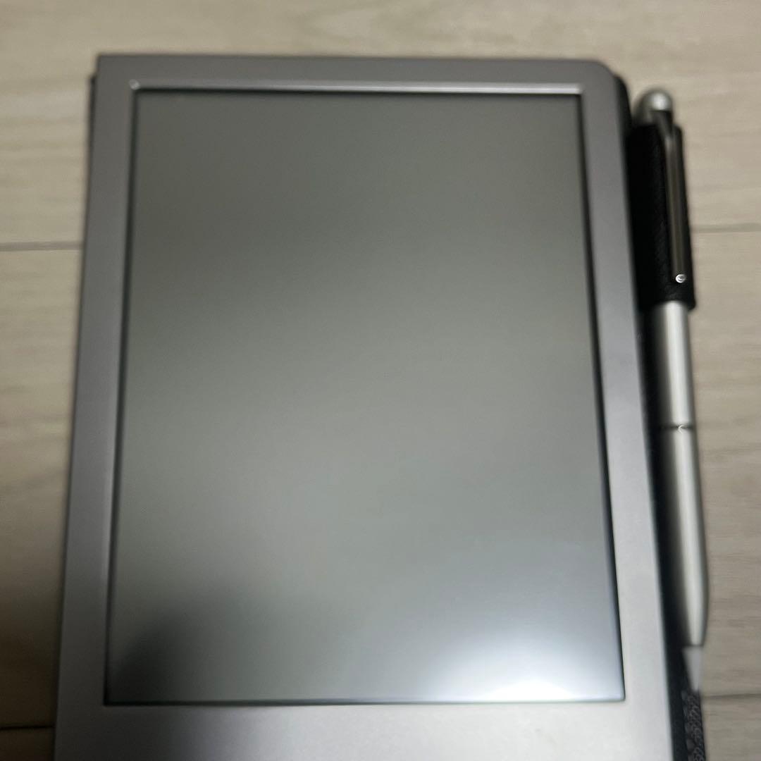 【極美品】SHARP 電子ノート WG-S50 シルバー ペン付き