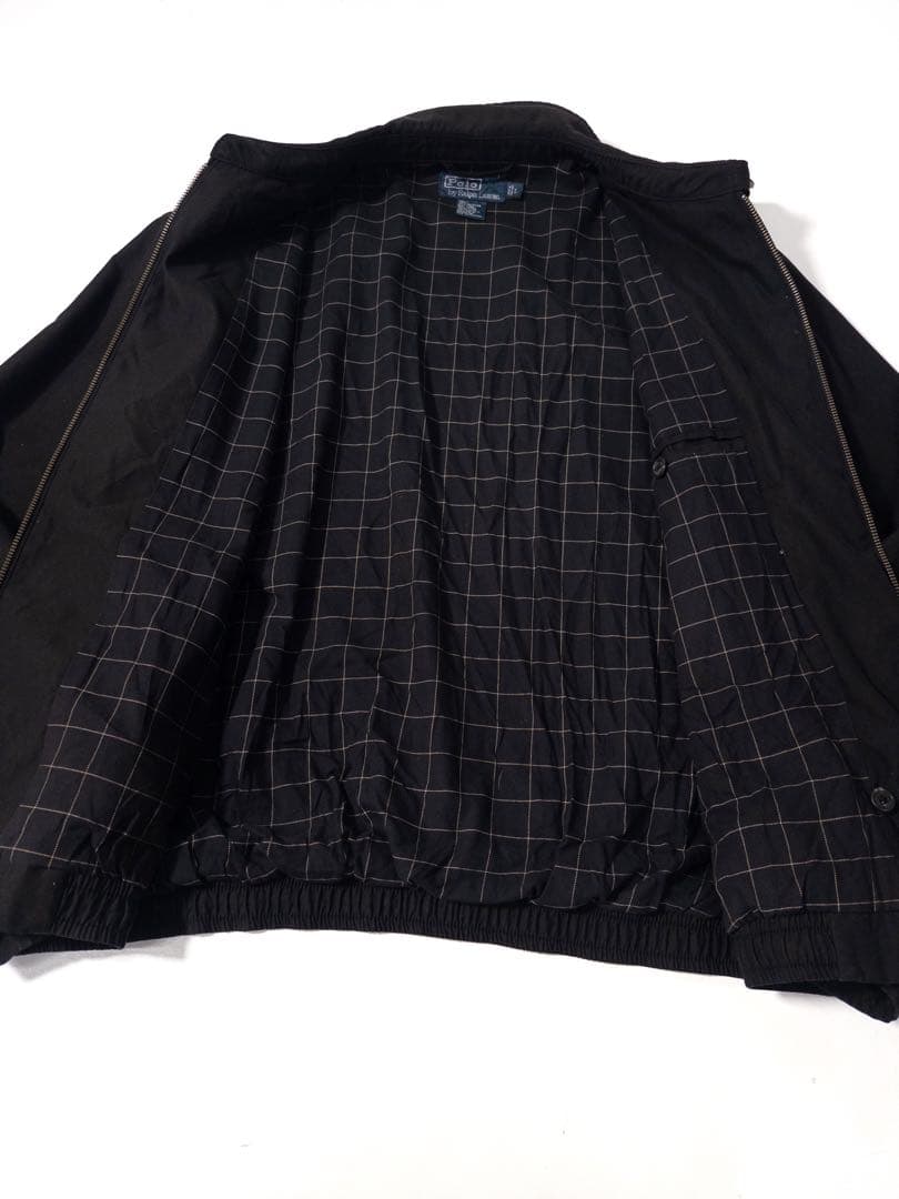 90s Polo by Ralph Lauren スムーシースウィングトップ 黒