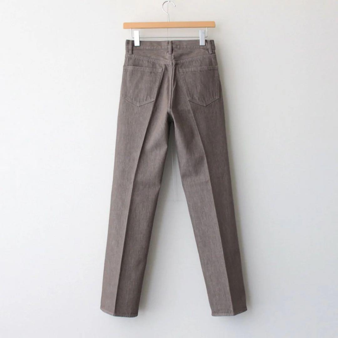 AURALEE HARD TWIST DENIM モカブラウン24サイズ