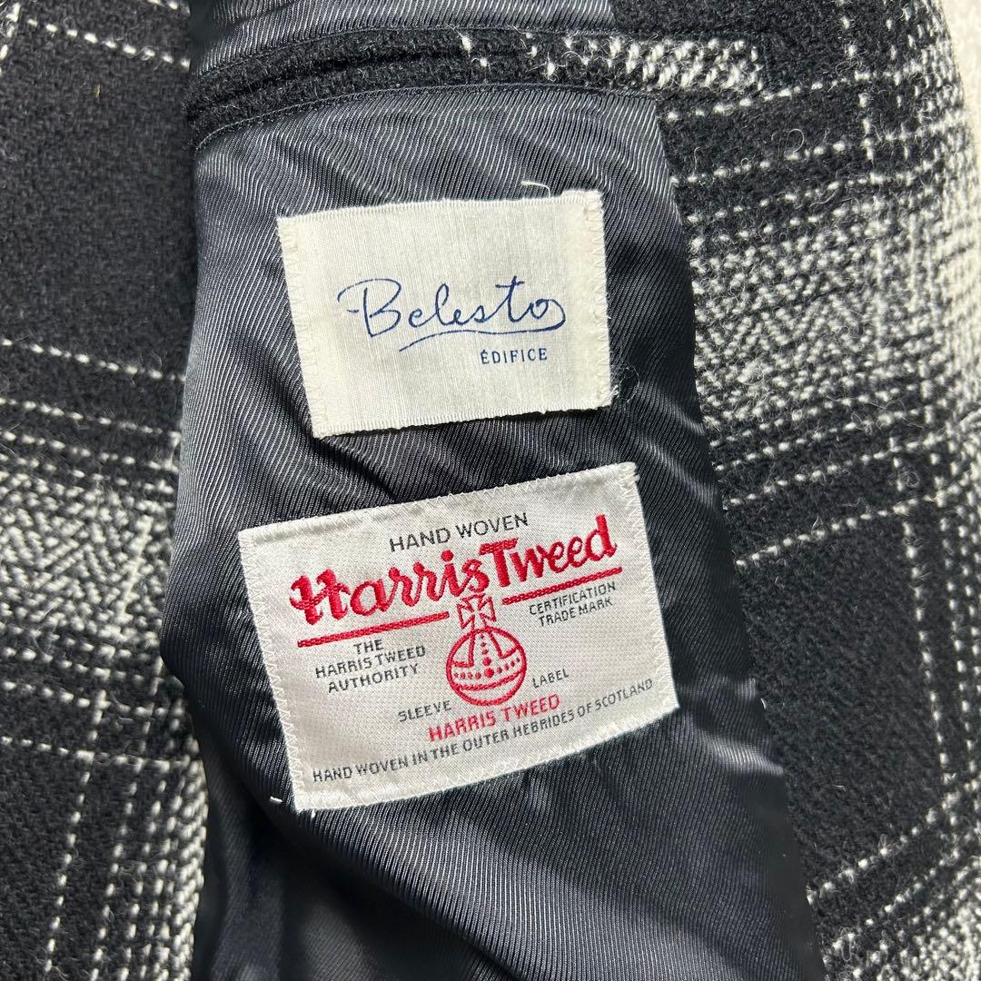 EDIFICE Belesto x HARRIS TWEED チェックジャケット