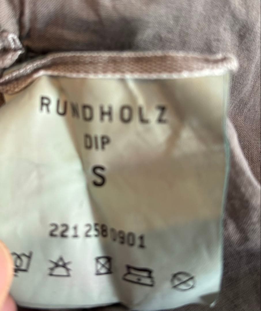 RUNDHOLZ コート ・ユニセックス ・Sサイズ
