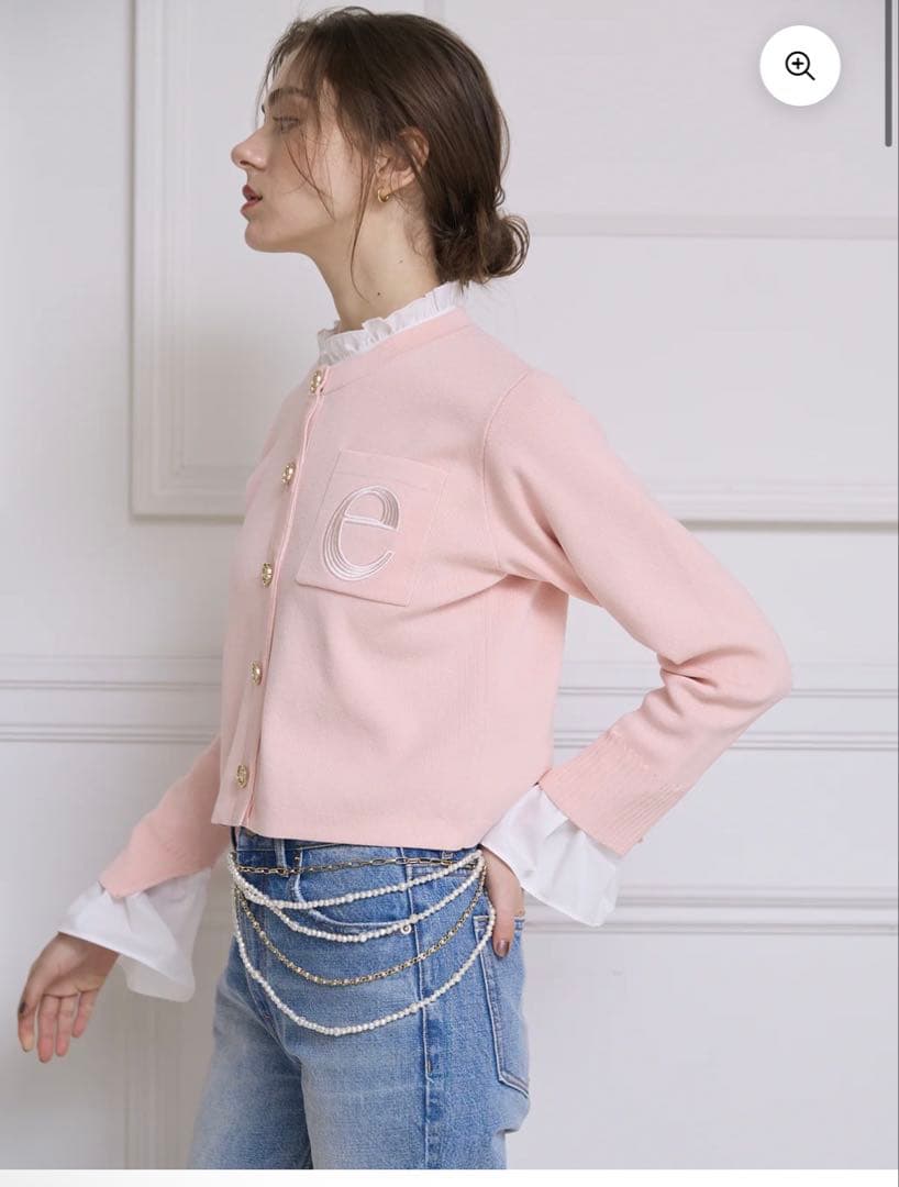 EIMY⭐︎Attached collar カーディガン