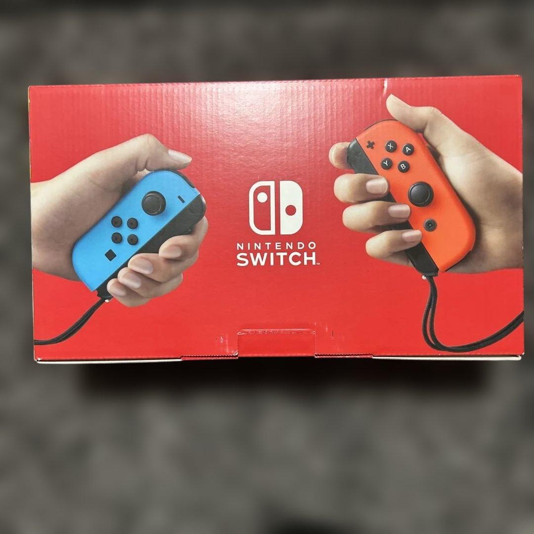 目立つ傷なし・完品Nintendo Switch 本体 (ネオンブルー/レッド)