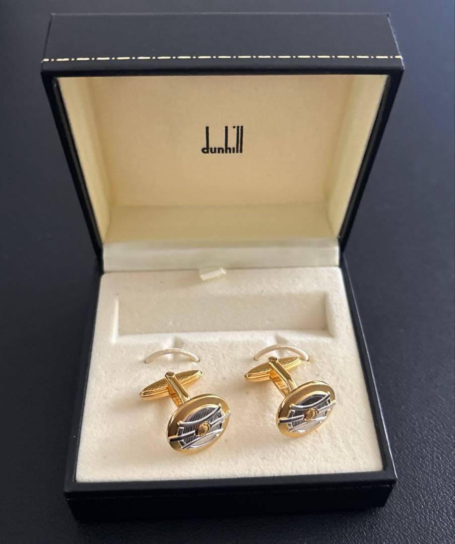 未使用美品　dunhill カフス