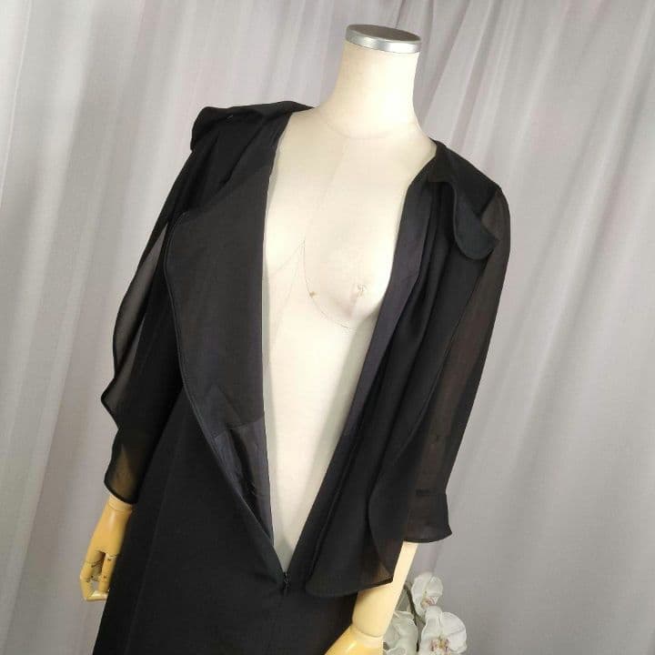【新品未使用】7号　春秋　大人気 　ゆったり　東京ソワール　礼服　ワンピース