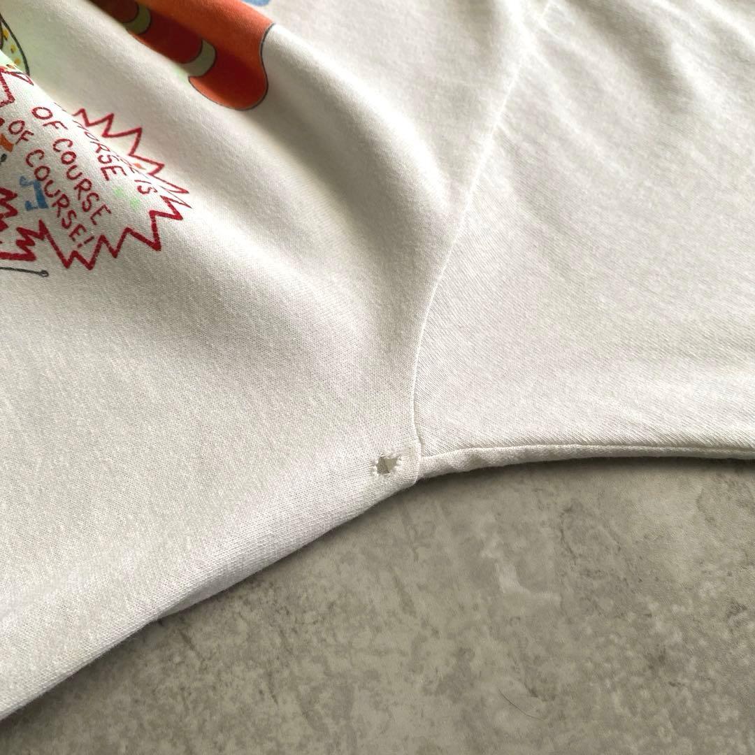 激レア 80s ミスターポテトヘッド Tシャツ USA製 白 L