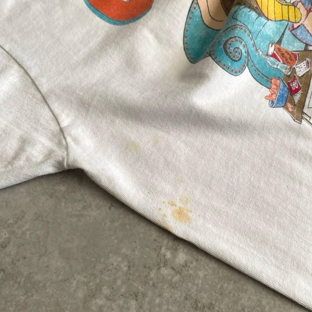 激レア 80s ミスターポテトヘッド Tシャツ USA製 白 L