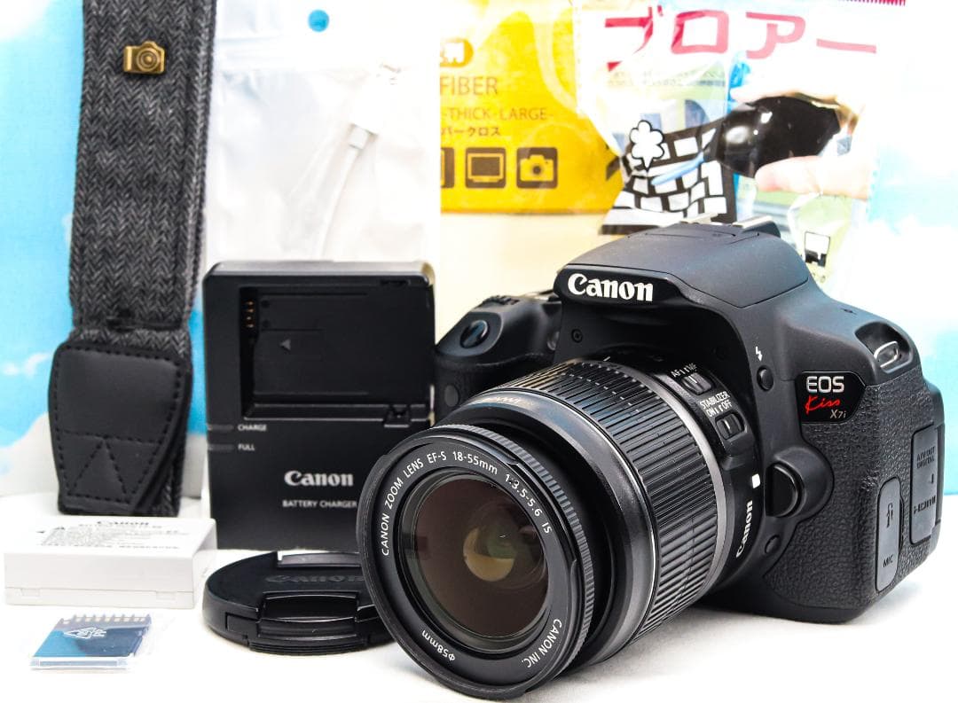 キャノン Canon kiss x7i⭐️高性能一眼レフ⭐️スマホに転送♪