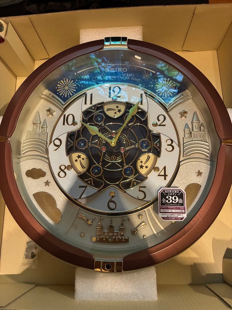 【新品】 からくり時計 セイコー RE601B SEIKO 30周年記念モデル