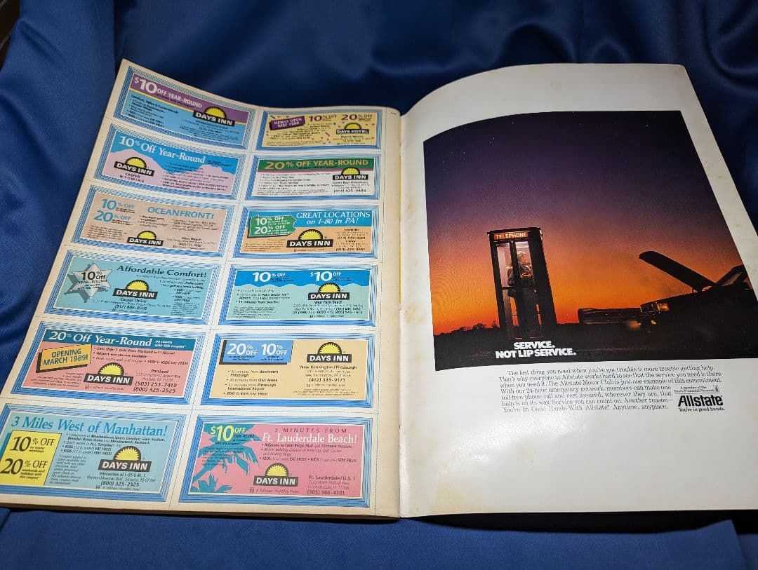 ■ RAND McNALLY ROAD ATLAS 1989 米国の道路地図