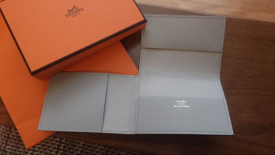 【新品未使用】HERMES エルメス クルネゼー 名刺入れ カードケース