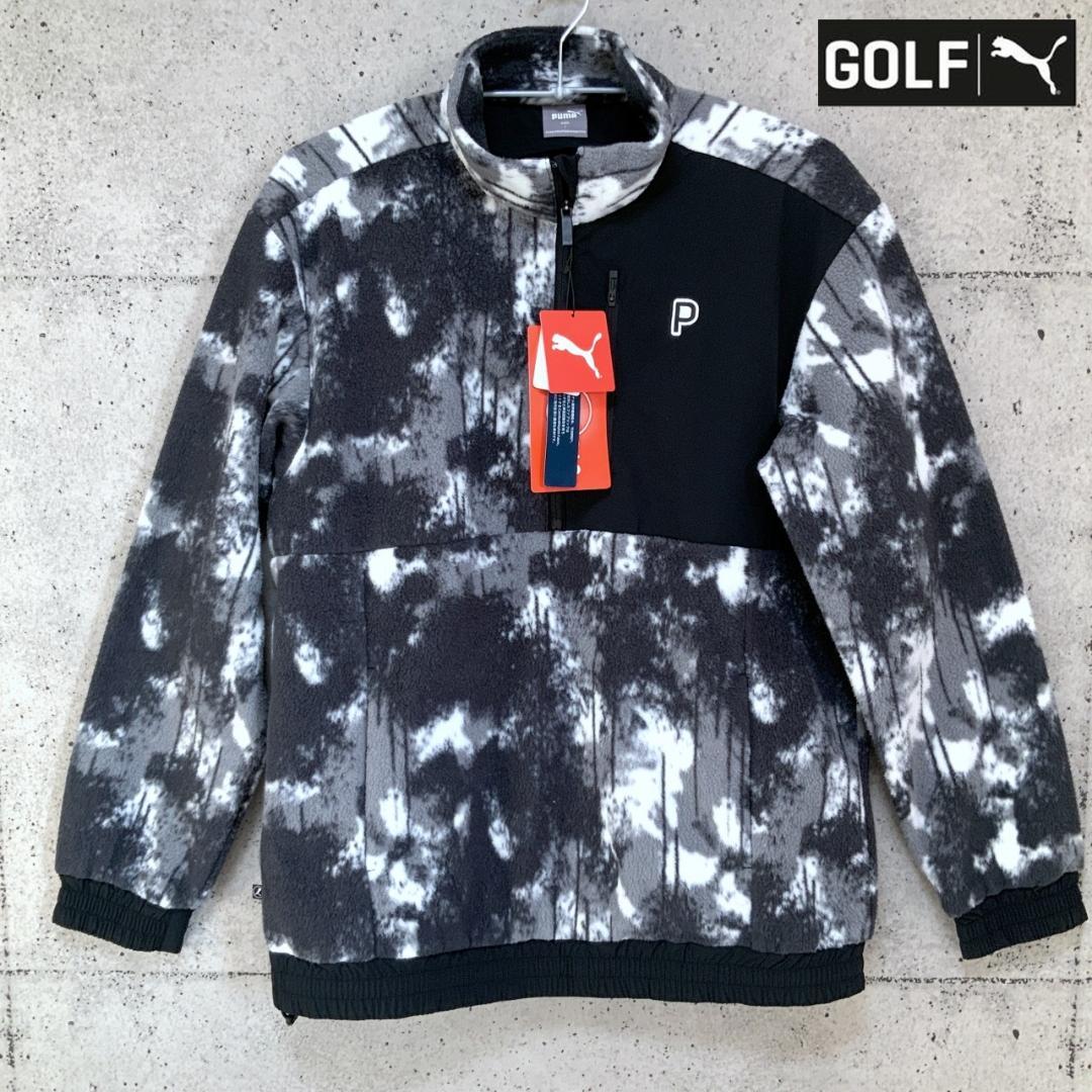 PUMA プーマゴルフ 秋冬 フリース プルオーバー（HOTBAG付き）