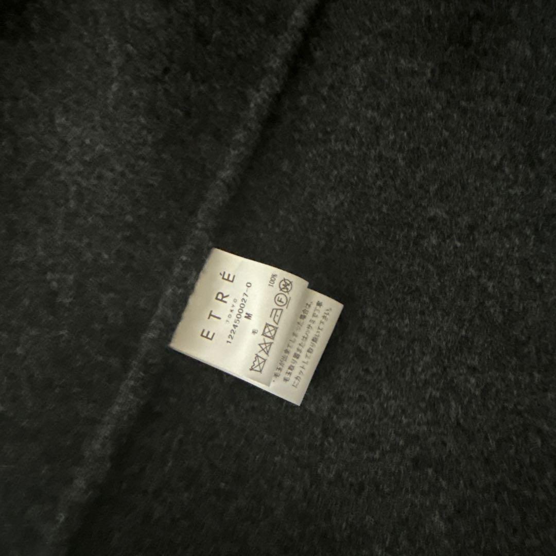 ETRE TOKYO ウールフーディーリバーコート アウター M