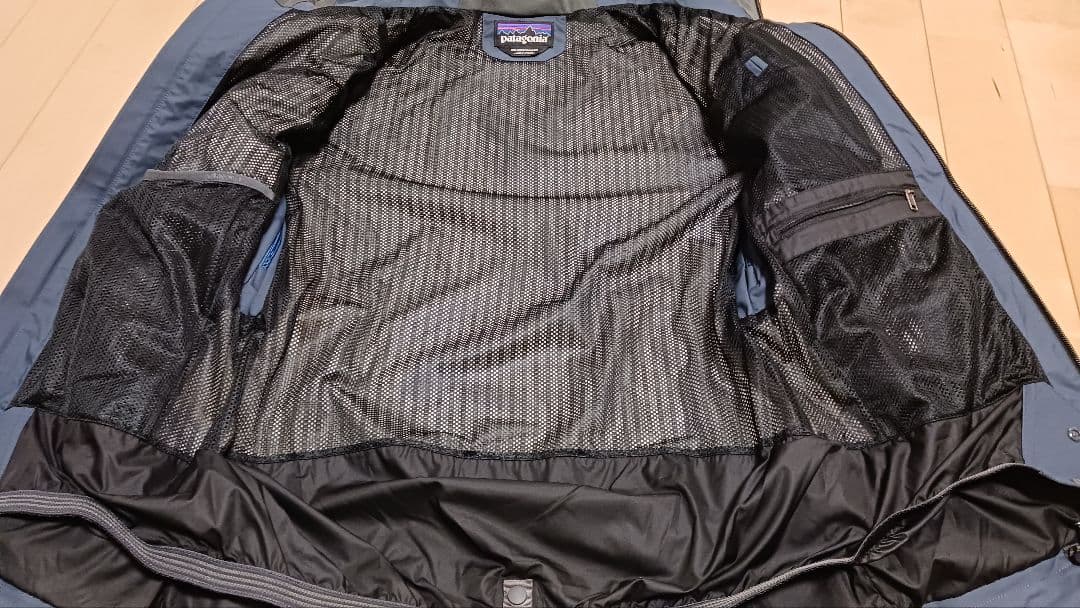 未使用PatagoniaメンズスノーショットジャケットXSネイビースキーウェア