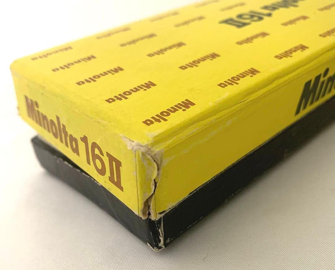 Minolta 16II 希少な元箱一式