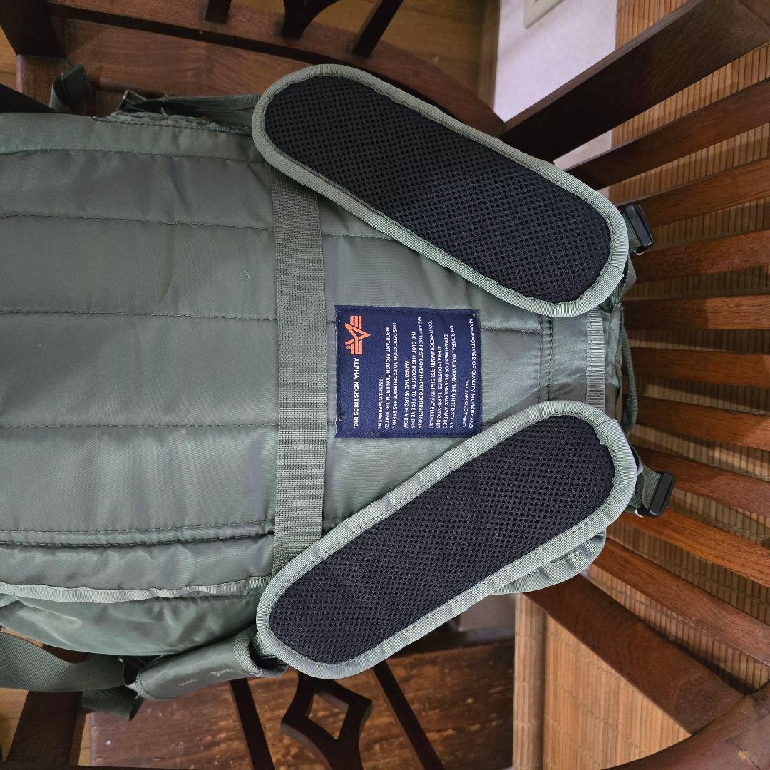 ボストンバッグ リュック　ALPHA INDUSTRIES 　MA-1 3way