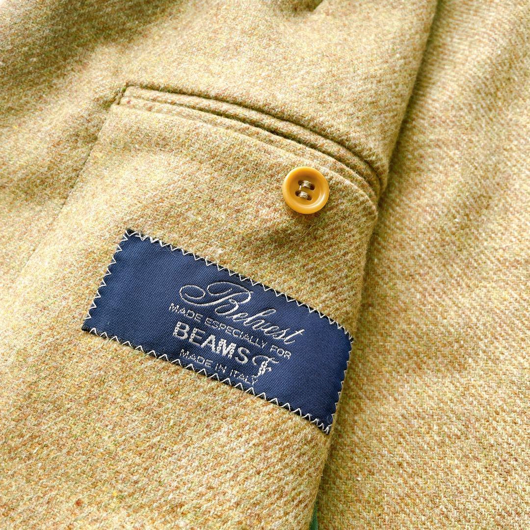 【美品】 ベルベスト BEAMS F テーラードジャケット イタリア製