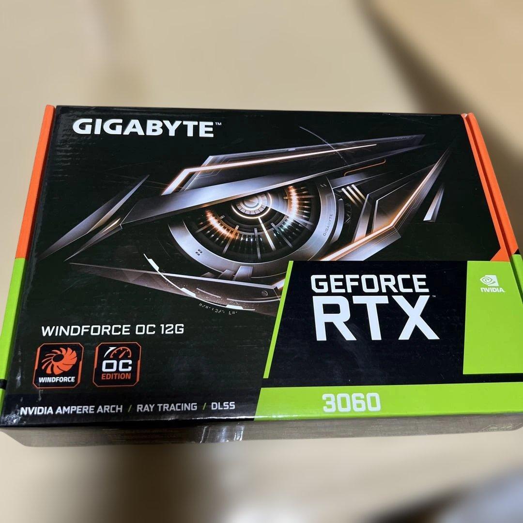 新品未開封　GIGABYTE NVIDIA GeForce RTX3060