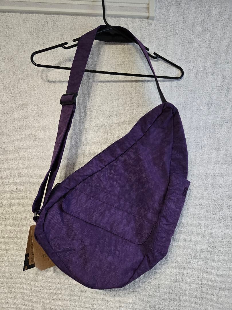 最終値下◎ 新品 HEALTHY BACK BAG ボディバッグ パープル S