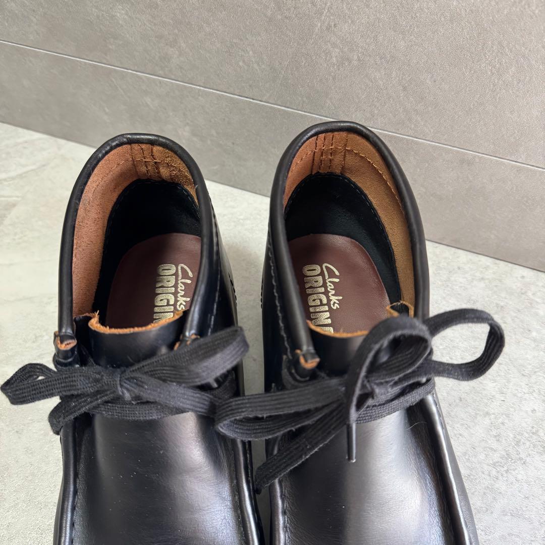 【極美品】Clarks クラークス ワラビー ブーツ スムースレザー