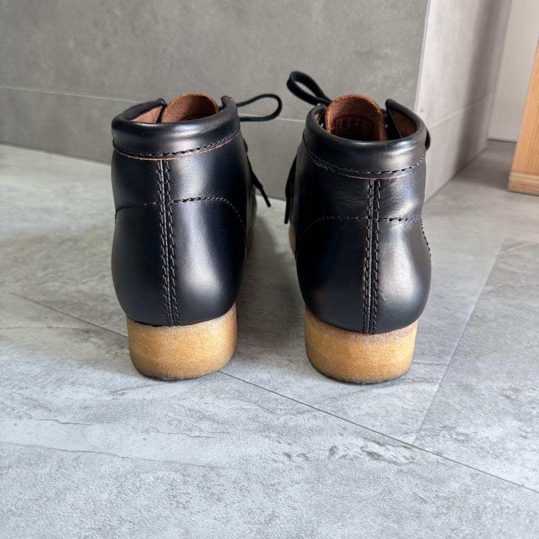 【極美品】Clarks クラークス ワラビー ブーツ スムースレザー