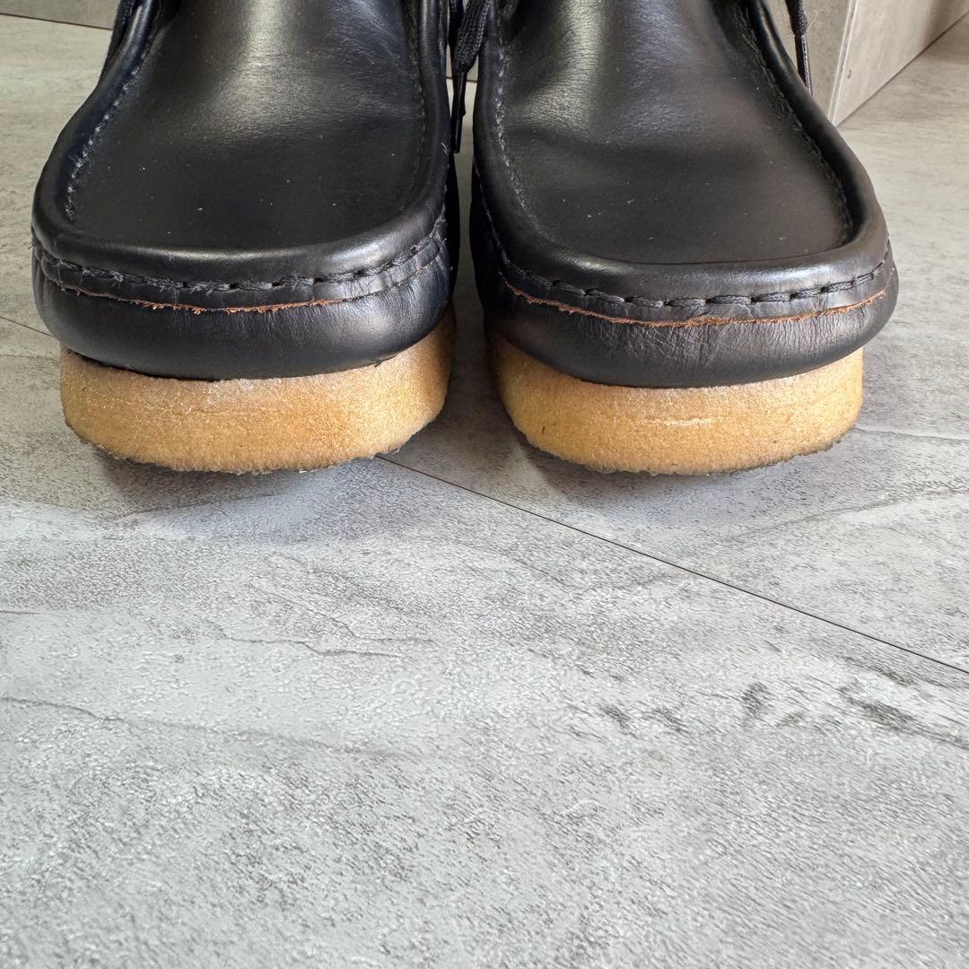 【極美品】Clarks クラークス ワラビー ブーツ スムースレザー