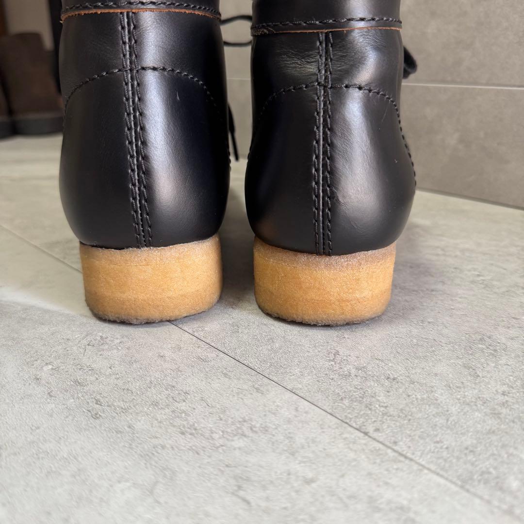 【極美品】Clarks クラークス ワラビー ブーツ スムースレザー