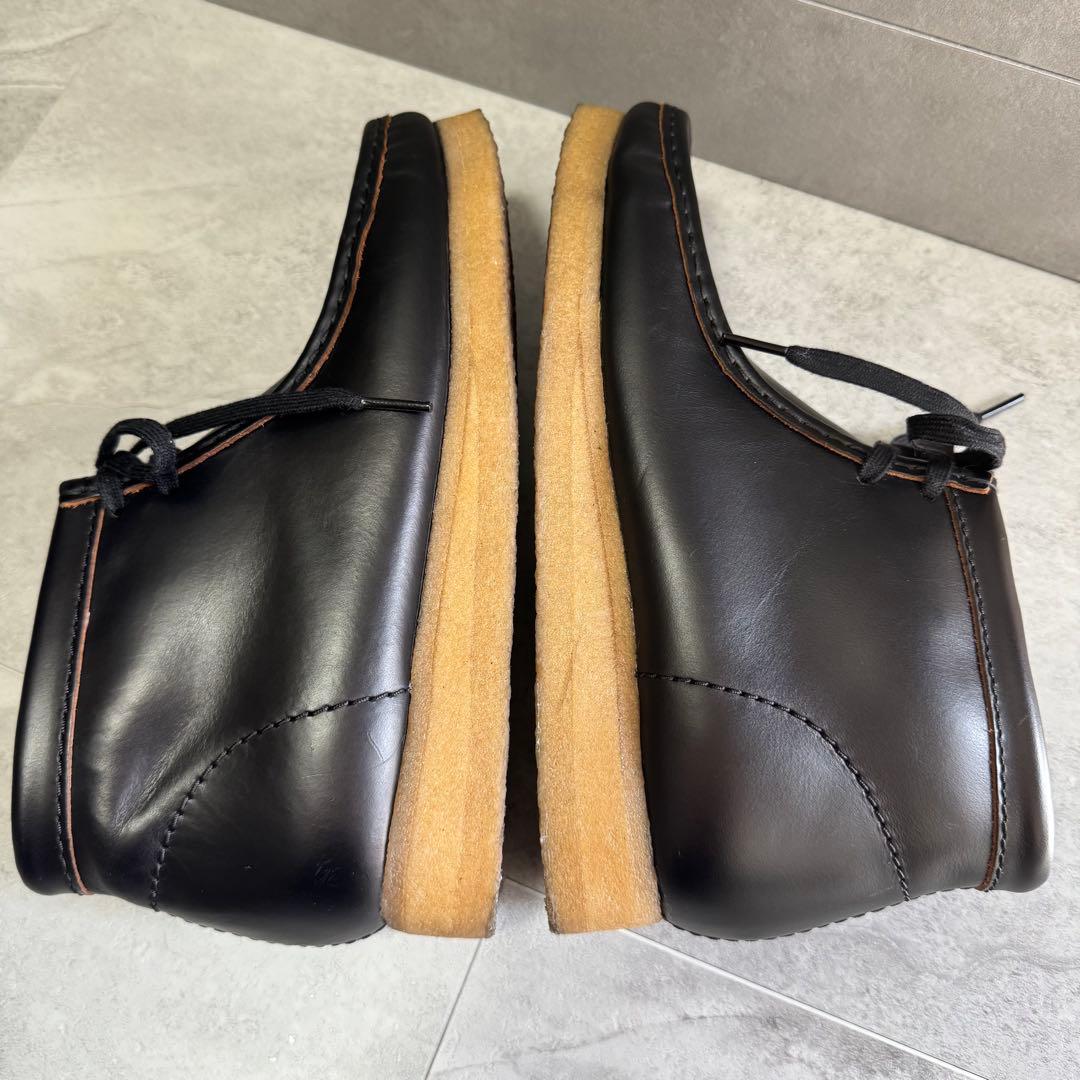 【極美品】Clarks クラークス ワラビー ブーツ スムースレザー