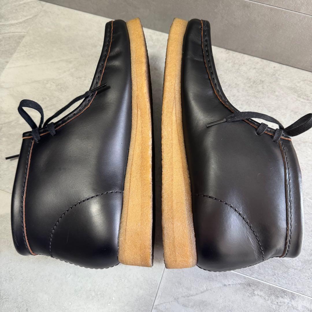【極美品】Clarks クラークス ワラビー ブーツ スムースレザー